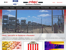 Tablet Screenshot of ohmic.com.br