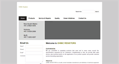 Desktop Screenshot of ohmic.com.au